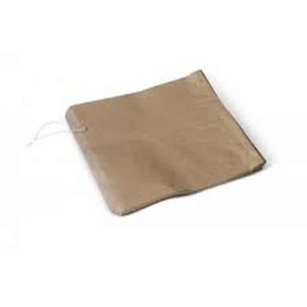 Detpak Detpak Bag Flat #1 Square Paper 187x175 Strung - PK/500  Brown Pack of 500