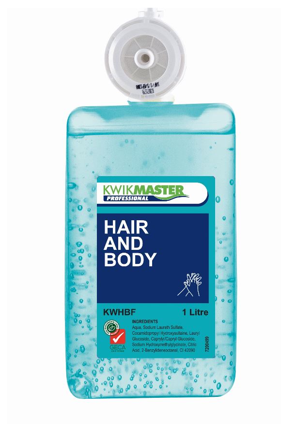 Kwikmaster Professional Kwikmaster Professional Ec23 Hair & Body Foam 1L CT/6   