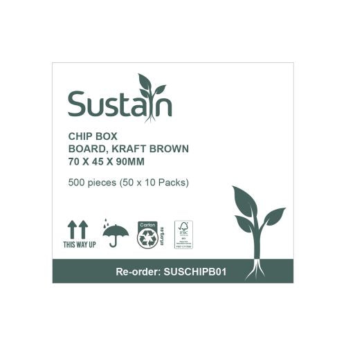 Sustain Sustain Chip Box Brown - CT/500   