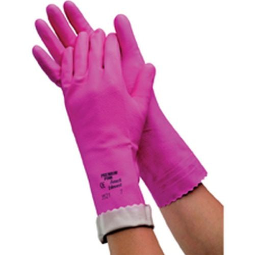 Ansell Ansell Gloves Premium Sliverlined Pink - PK/12   