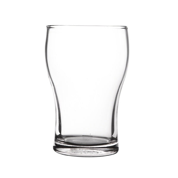 Arcoroc Arc Washington Beer Glass 425ml Nucleated8 - CT/48  Carton of 48 