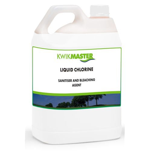 Kwikmaster Professional Laundry Liquid Chlorine 5L - CT/4