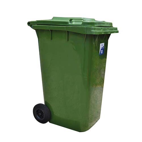 Edco Wheelie Bin Green 240L - Each