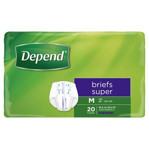 Depend Super Plus Adjustable Underwear